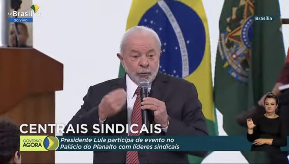 Lula encontro sindical 180123