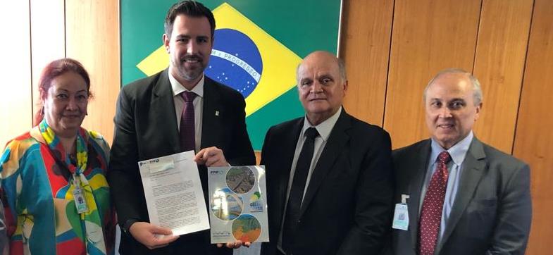 Clarice Soraggi, Giacomo Trento, Murilo Pinheiro e Flávio Brízida. Foto: Paula Bortolini
