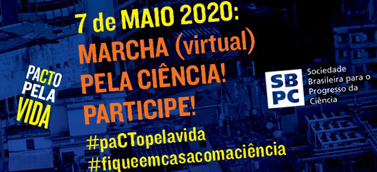 Marcha Virtual pela Ciência no Brasil