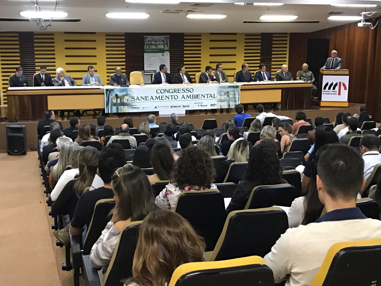 Congresso de Saneamento Ambiental 2019 em Goiás. Foto: Paula Bortolini