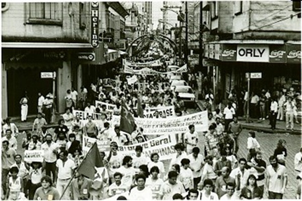 greve de 1983. Fonte da imagem: Sindipetro-Ba