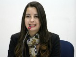 Dessimoni é a mais nova integrante do Conselho da CNTU (Foto: Beatriz Arruda)