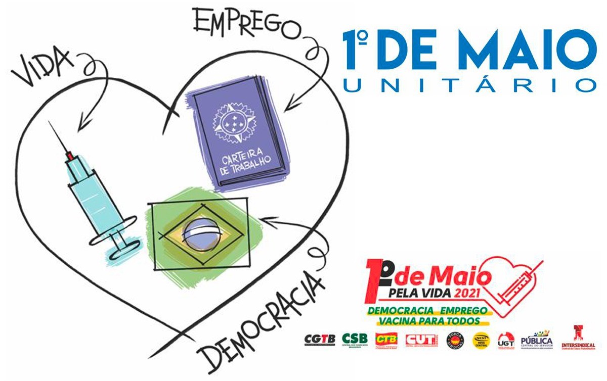 1º de Maio 2021 - Ilustração