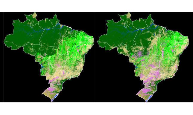 Mapeamento mostra ocupação