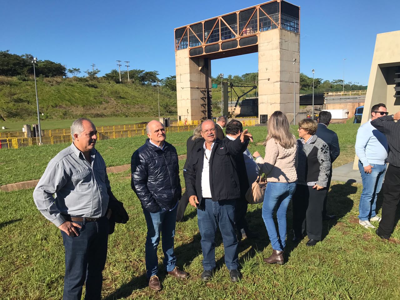 Visita técnica ao Porto Primavera